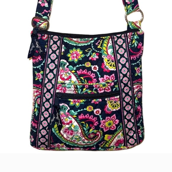 Vera Bradley Colorful Paisley Crossbody Bag - Picture 1 of 4